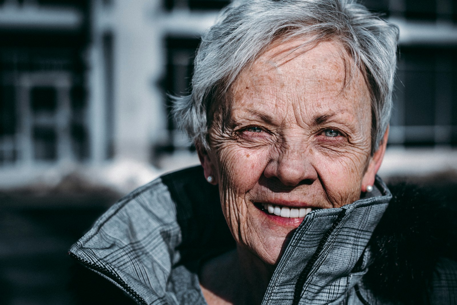 Portrait of an older woman